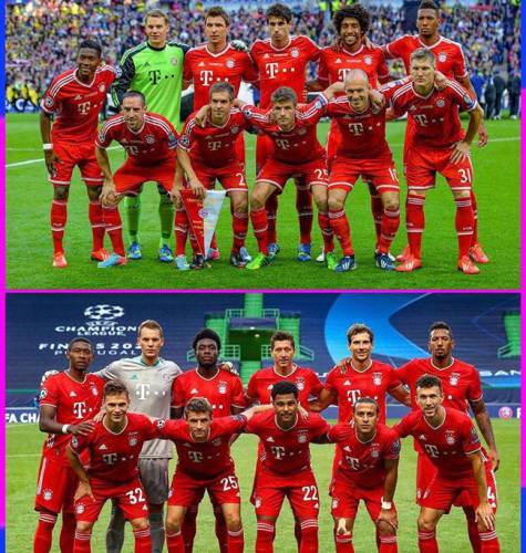 بازی بایرن مونیخ و پاریس سن ژرمن