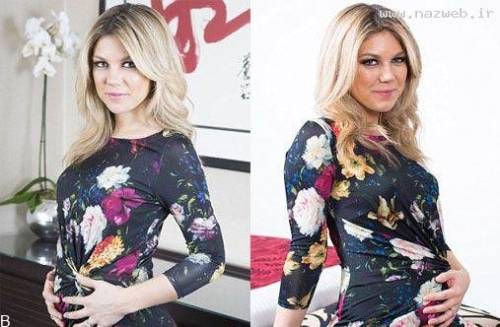 کار عجیب مجری معروف هنگام زایمان در بیمارستان (+عکس)