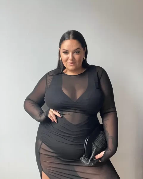 پیج اینستاگرام زنی چاق که رابطه ندارند