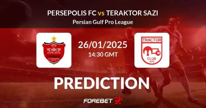 فرم پیش بینی بازی تراکتور و پرسپولیس (هفته نهم)