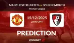 فرم پیش بینی بازی منچستر یونایتد و بورنموث (لیگ برتر انگلیس|هفته شانزدهم)