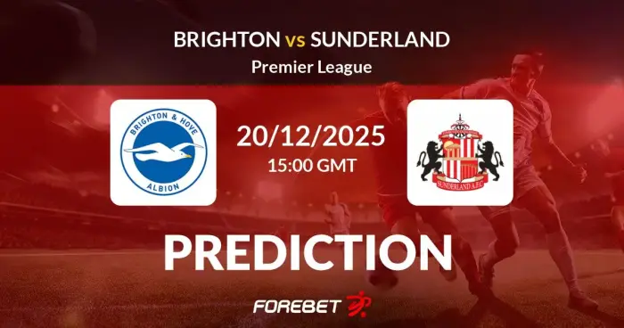 فرم پیش بینی بازی برایتون و ساندرلند (لیگ برتر انگلیس |هفته هفدهم)
